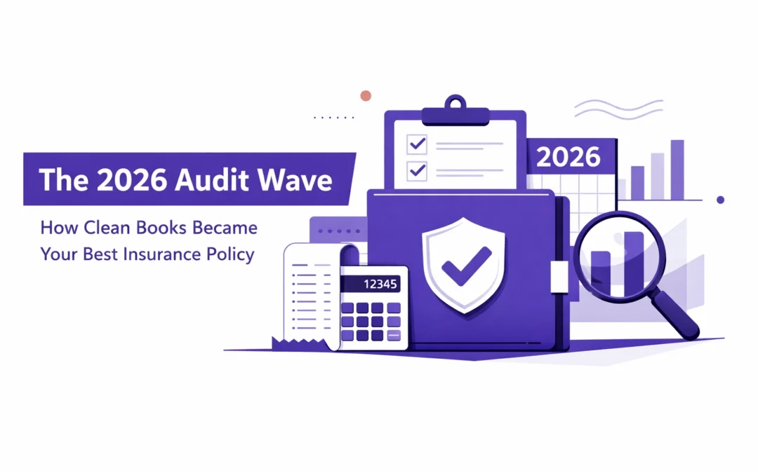 The 2026 Audit Wave: How Clean Books Became Your Best Insurance Policy