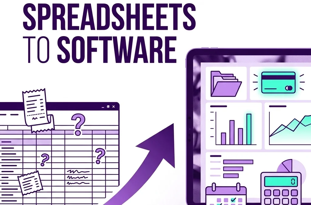 Why should I stop using a spreadsheet for my business bookkeeping?