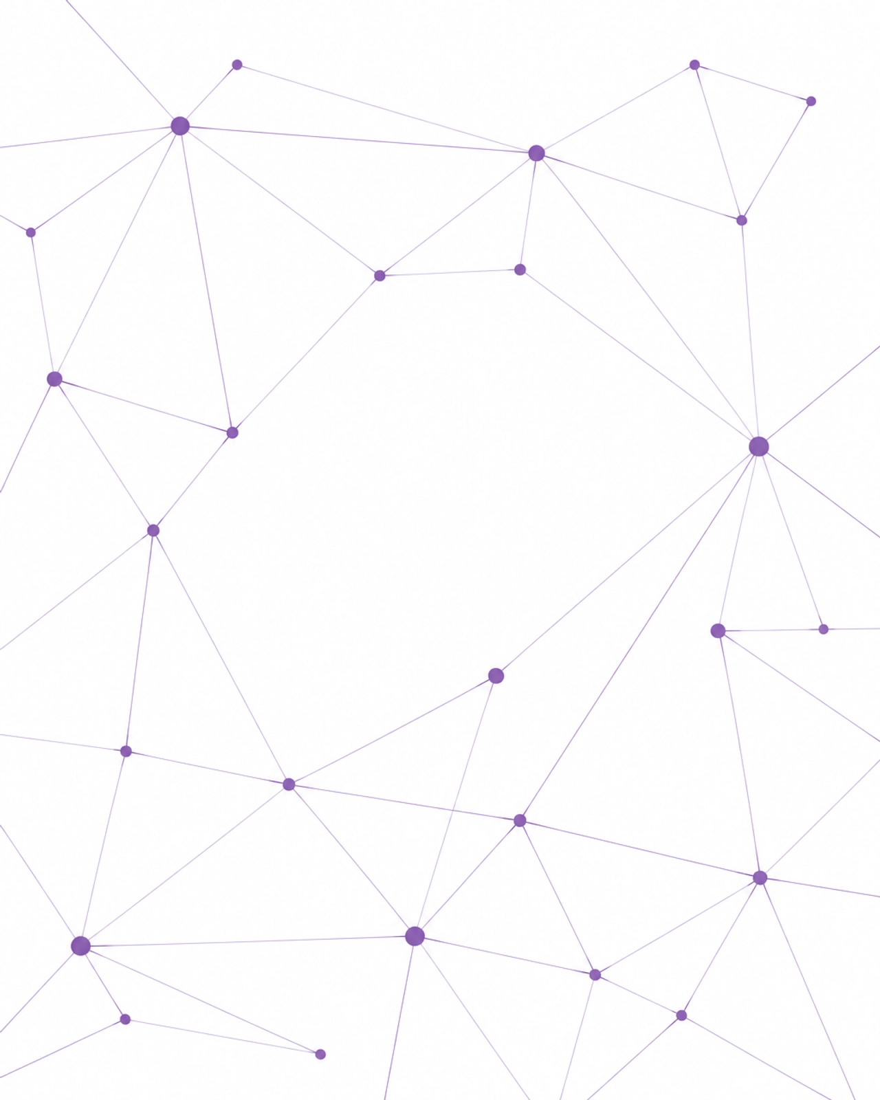 Abstract geometric network pattern representing secure data connections
