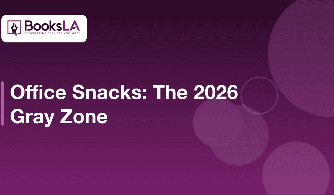 Office Snacks Deductible in 2026? The Gray Zone, Explained