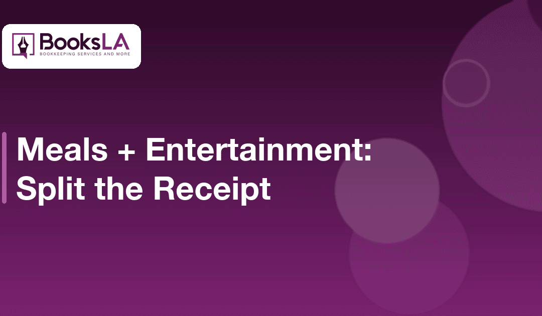 Entertainment Meals Split: Saving the 50% in 2026