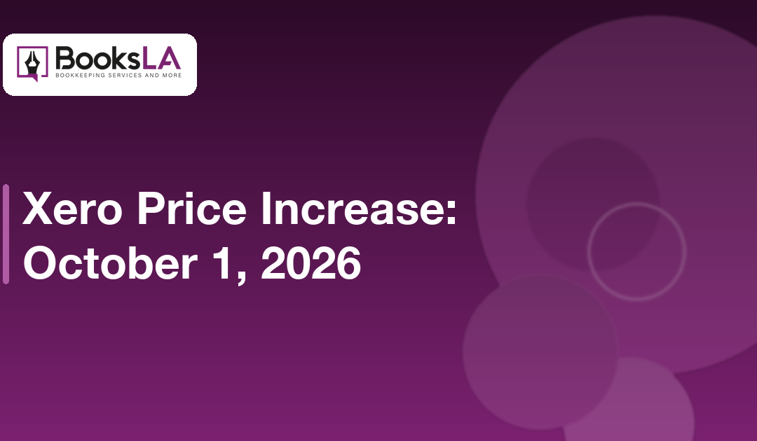 Xero Price Increase: What Changes October 1, 2026