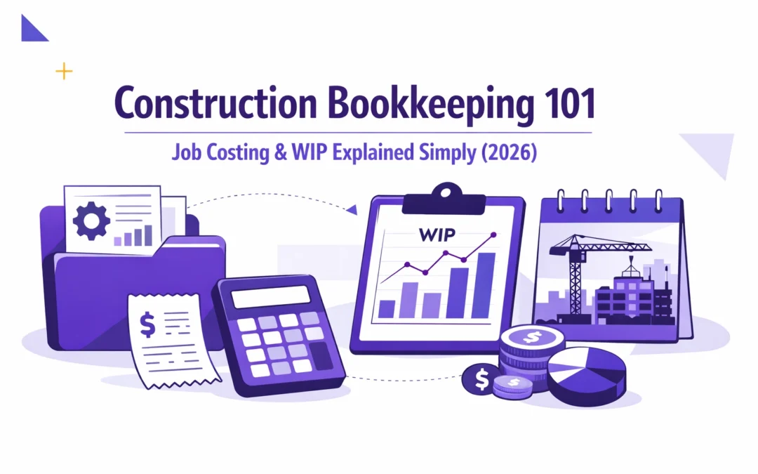 Construction Bookkeeping 101: Job Costing and WIP Explained Simply (2026)
