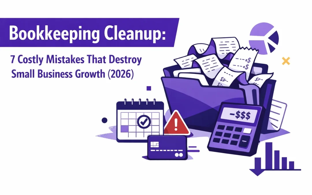 Bookkeeping Cleanup: 7 Costly Mistakes That Destroy Small Business Growth (2026)