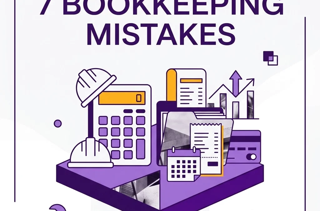 7 Mistakes You’re Making with Construction Bookkeeping (and How to Fix Them)