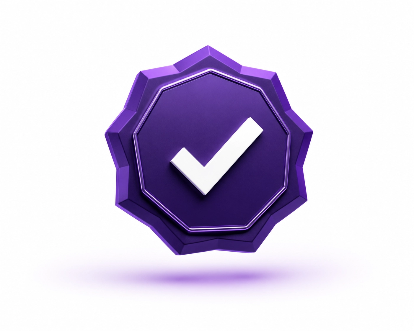 A professional certification badge representing a vetted and certified online bookkeeper.